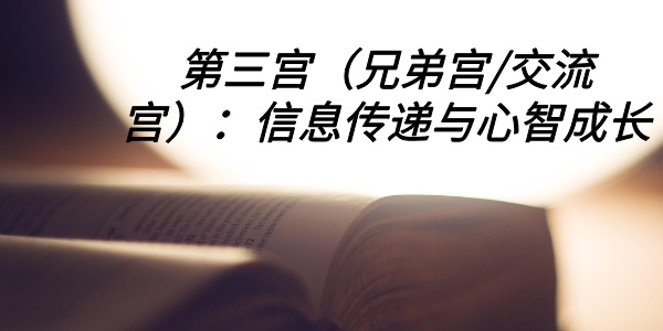 第三宫（兄弟宫/交流宫）：信息传递与心智成长
