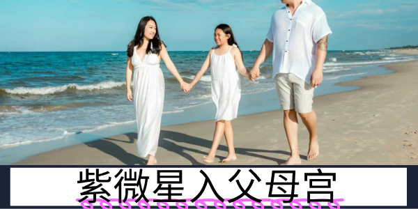 紫微星入父母宫：受严父荫庇的晚辈