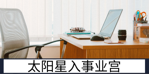 太阳星入事业宫：积极进取的职场干将