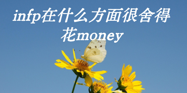 infp在什么方面很舍得花money？