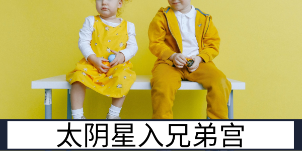 太阴星入兄弟宫：温情相伴的手足缘