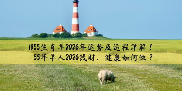 1955生肖羊2026年运势及运程详解！55年羊人2026钱财、健康如何做？