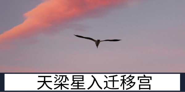 天梁星入迁移宫：在外得荫的老成远行运