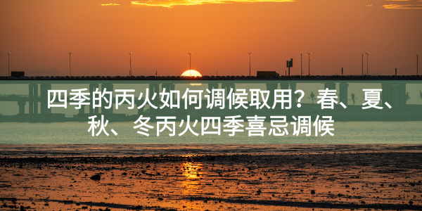 四季的丙火如何调候取用？春、夏、秋、冬丙火四季喜忌调候