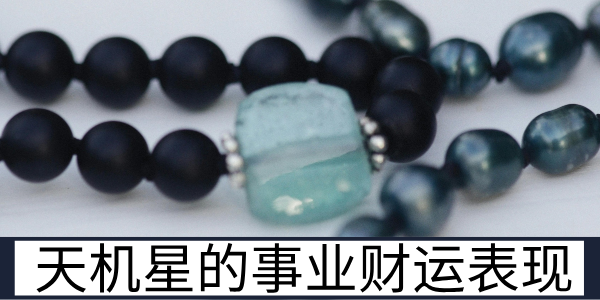 天机星落事业、财帛等宫位的财运表现