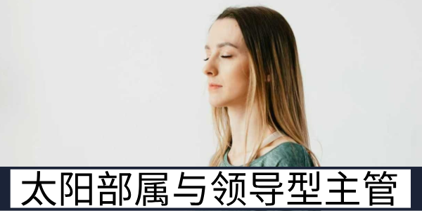 太阳部属与领导型主管的互动模式及相处核心原则