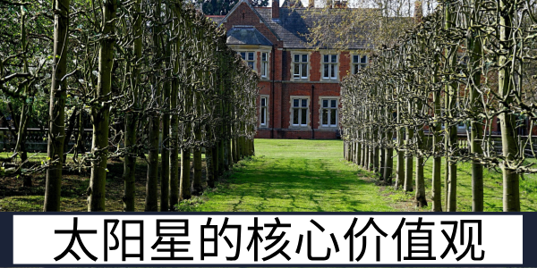 太阳星的核心价值观与鲜明的个性特质解读