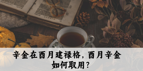 辛金在酉月建禄格，酉月辛金如何取用？