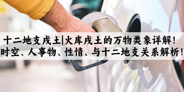 十二地支戌土|火库戌土的万物类象详解！时空、人事物、性情、与十二地支关系解析！